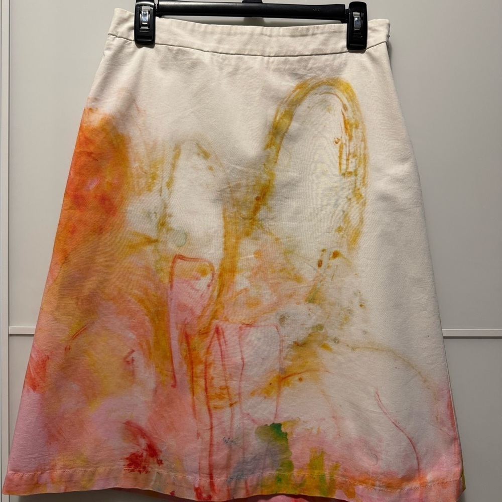 *Rare* Anthropologie Designer/Artist Inspired A-Line Skirt